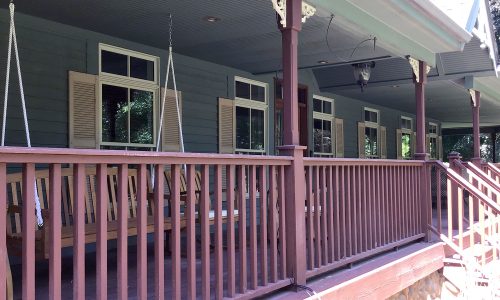 Wrap around porch