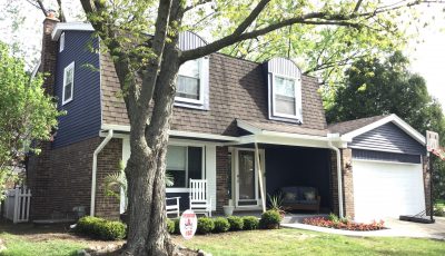 Exterior Blue Siding