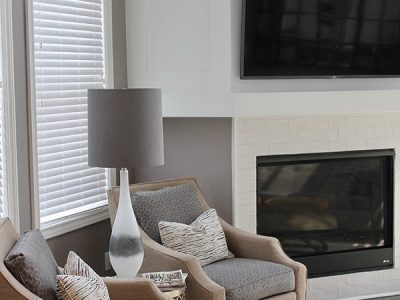 Living room interior house painting by CertaPro Painters in Plymouth, MI