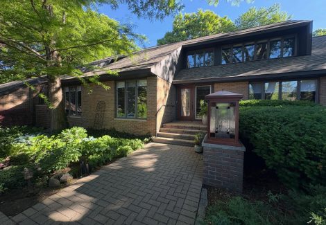 Exterior Project (SW 7675 Sealskin in Emerald Rain Refresh)