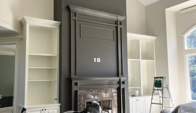 Residential Interior w/ High Ceilings