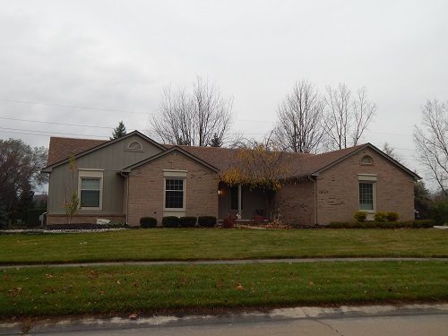 Exterior house painting by CertaPro painters in Plymouth, MI