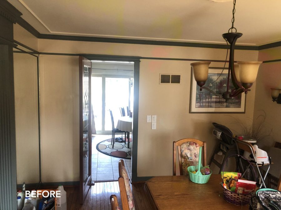 dining area before painting Preview Image 2