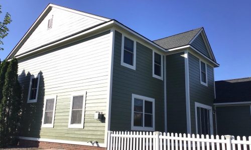 Green Wood Siding