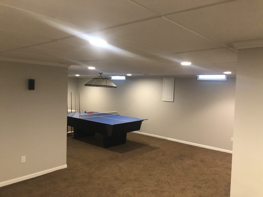 pool table in repainted room Preview Image 6