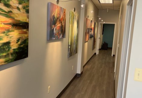 Office painting Hallway