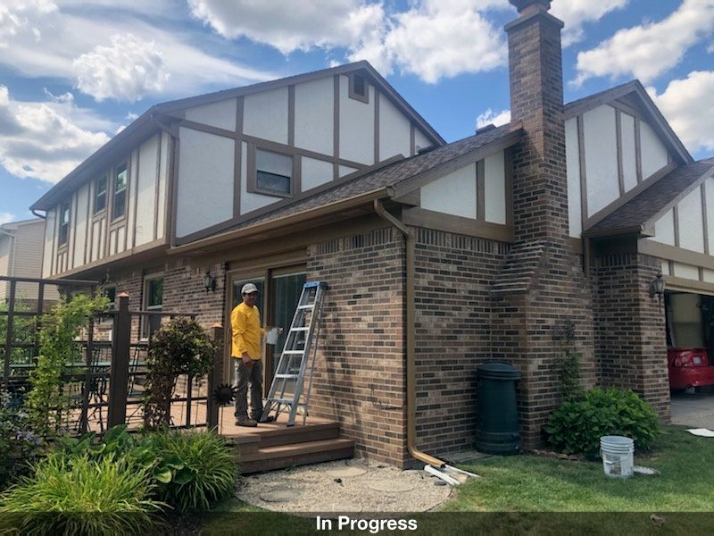 Trim painting in progress Preview Image 1