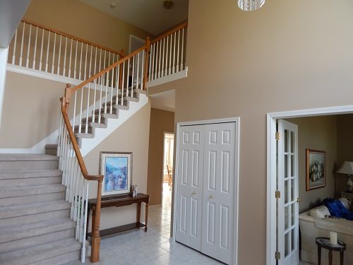 Interior painting by CertaPro house painters of Canton, MI