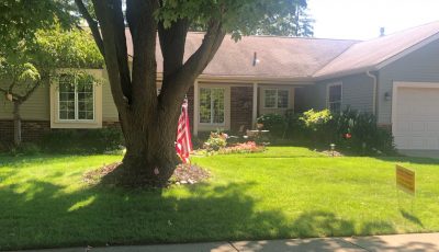 Repainted Plymouth home