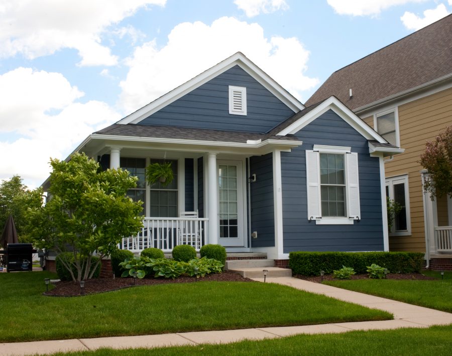 Exterior painting by CertaPro house painters in Canton, MI