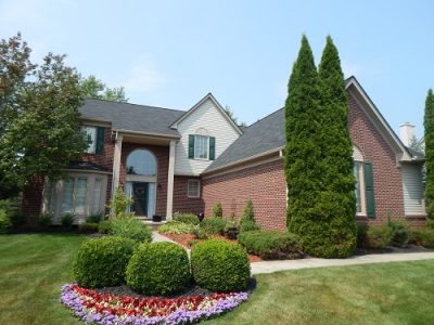 Exterior painting by CertaPro house painters in Canton, MI