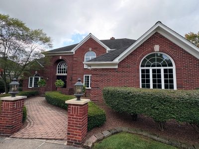 brick exterior painting