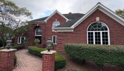 brick exterior painting