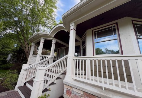 Porch & Front Door Painting