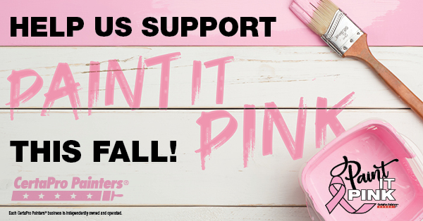 Paint It Pink for Breast Cancer Awareness Month