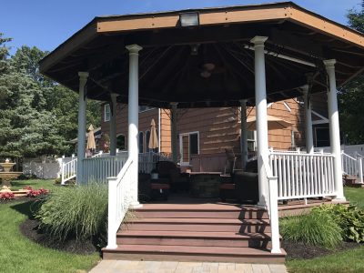 Gazebo Exterior Painting & Staining Miller Place, NY Professional Painting