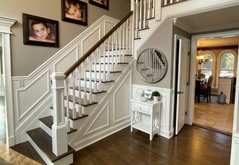 Stair Railing Replacement & Painting