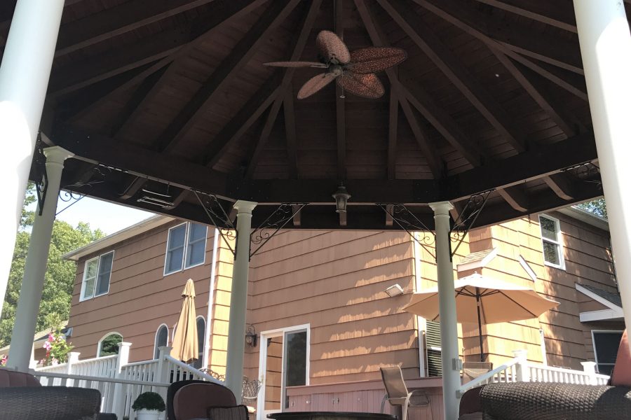 Gazebo Exterior Painting & Staining Miller Place, NY Professional Painting Preview Image 10