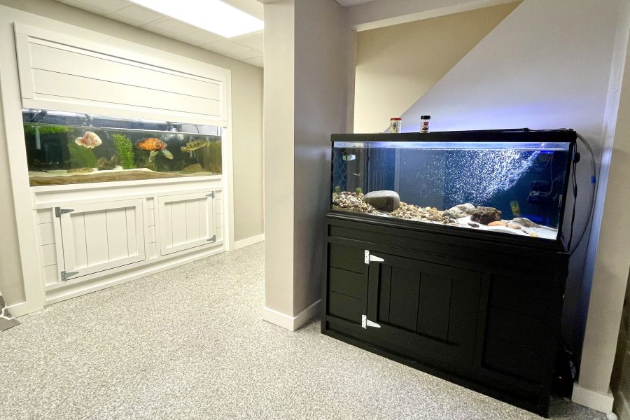 Custom Fish Tank Painting