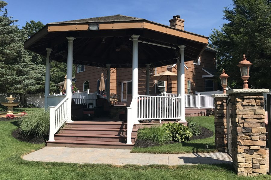 Gazebo Exterior Painting & Staining Miller Place, NY Professional Painting Preview Image 8