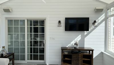 Sunroom Shiplap Painting
