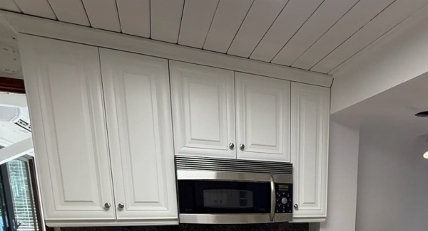 White Cabinet Painting Setauket, NY
