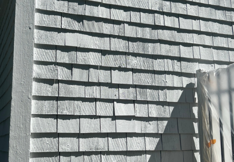 During Residential Exterior Painting Project in in Setauket, NY