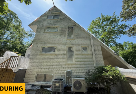 During House Painting Project in in Setauket, NY