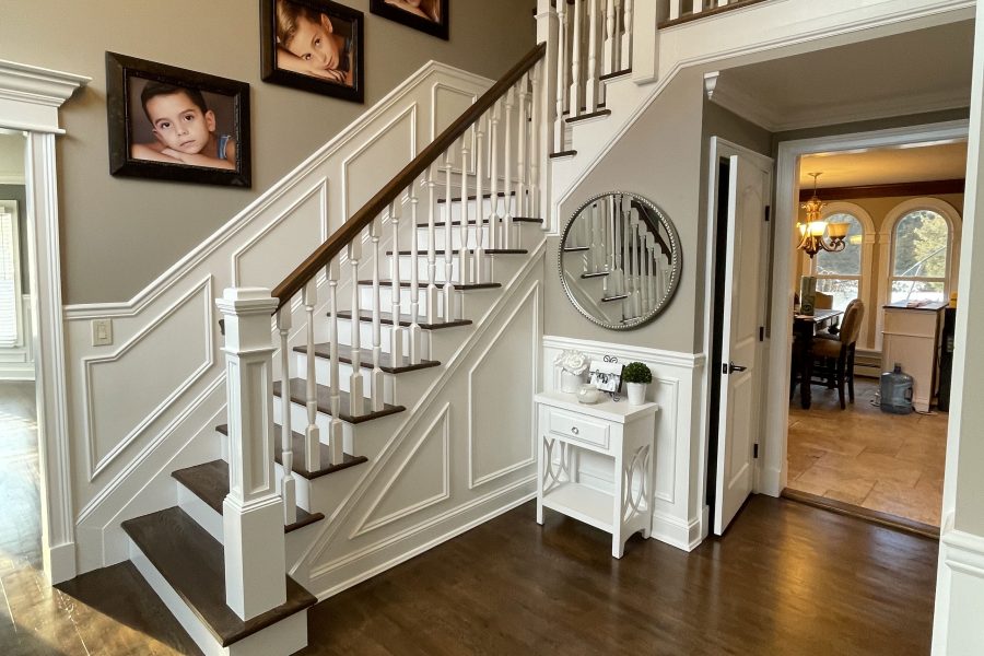 Stair Railing Replacement & Painting