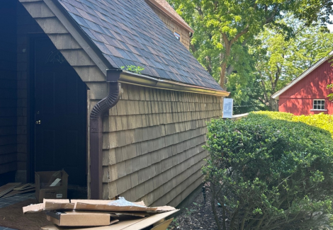 Before Exterior Painting Project in in Setauket, NY