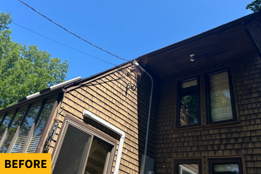 Before House Painting Project in in Setauket, NY Preview Image 8