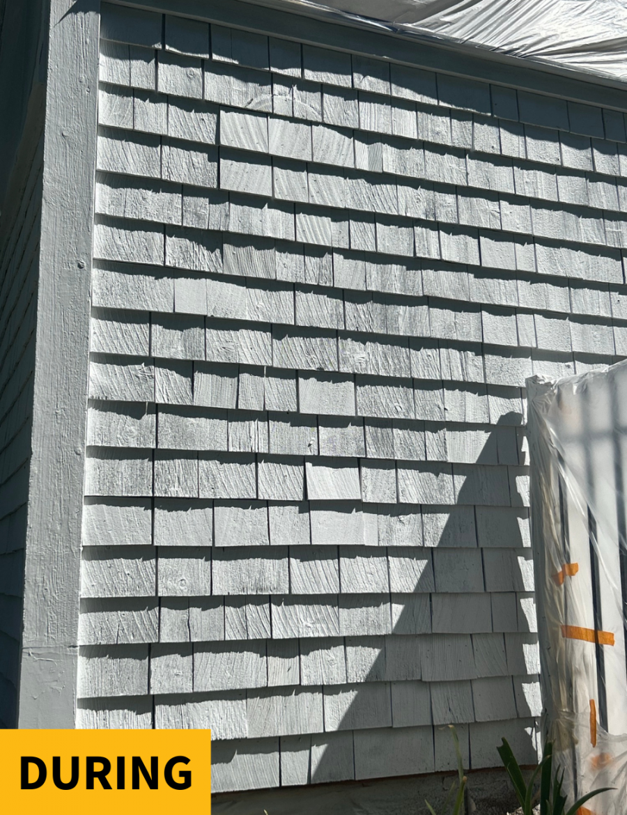 During Residential Exterior Painting Project in in Setauket, NY Preview Image 7