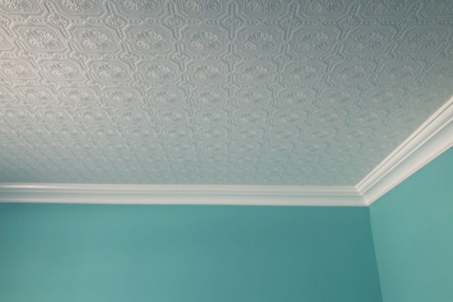 Ceiling Wallpaper Installation & Interior Wall Painting