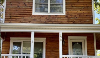 Exterior House Staining