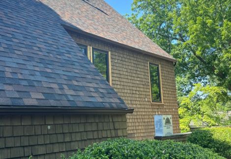 Before Residential Exterior Painting Project in in Setauket, NY