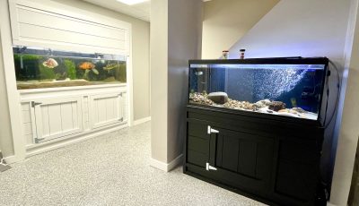Custom Fish Tank Painting