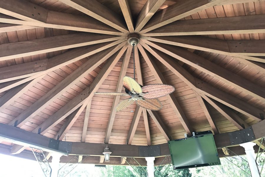 Gazebo Exterior Painting & Staining Miller Place, NY Professional Painting Preview Image 1