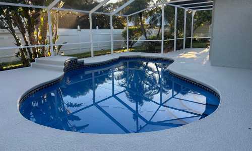 Pool Deck Painting