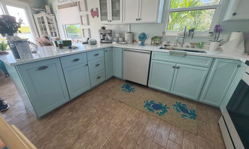 Kitchen Cabinet Painting Project #1