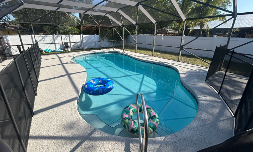 Pool Deck Painting