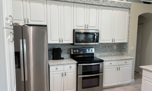 Kitchen Cabinet Painting Project #3