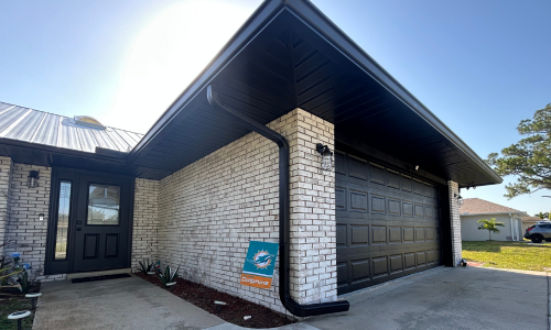 Brick Exterior and Front Door