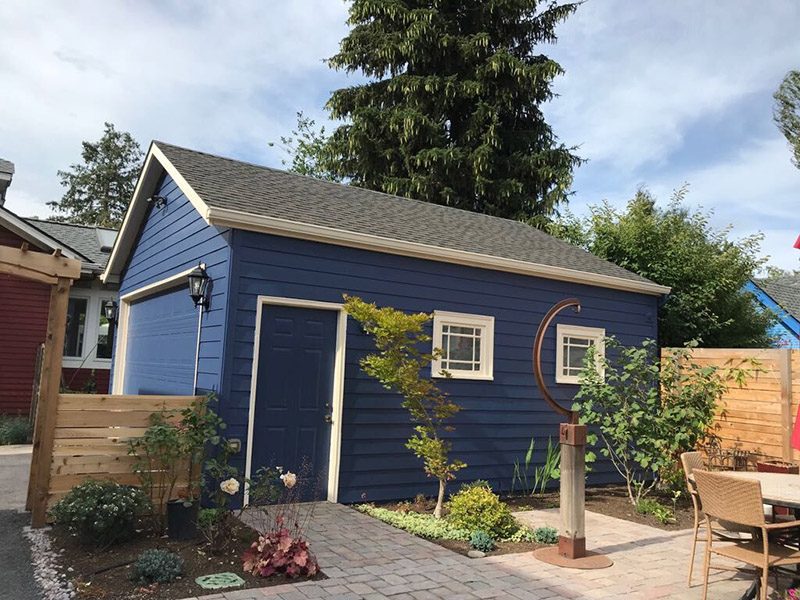 Exterior garage painting by CertaPro house painters in Portland, OR Preview Image 6