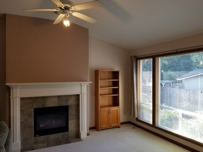 Interior living room painting in gresham, or