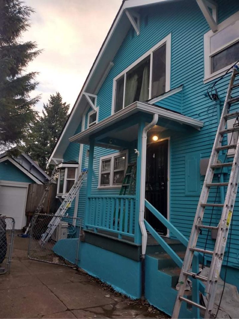 kenton home after paint job turquoise Preview Image 6