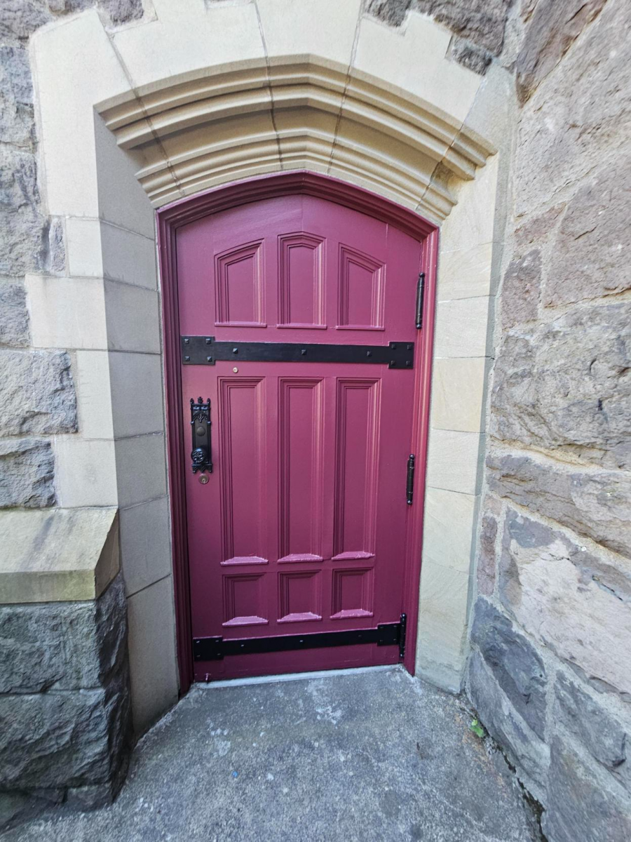 Church door painting - after Preview Image 1