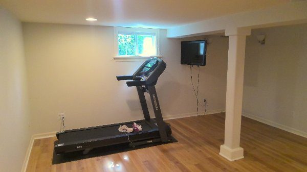 exercise equipment in finished basement Preview Image 7