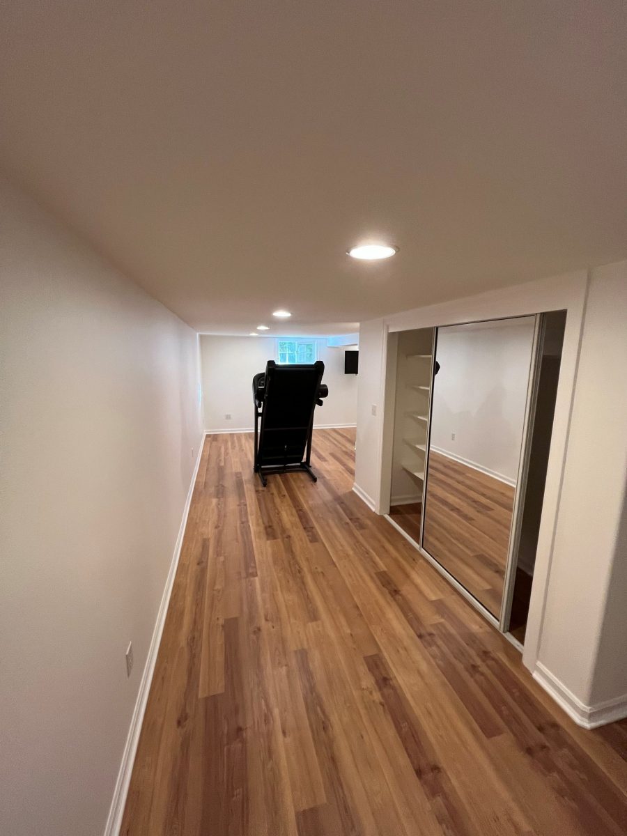 repainted finished basement Preview Image 1