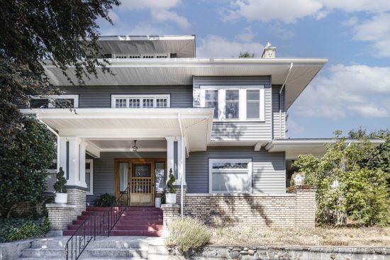 Large Craftsman 4 Square House