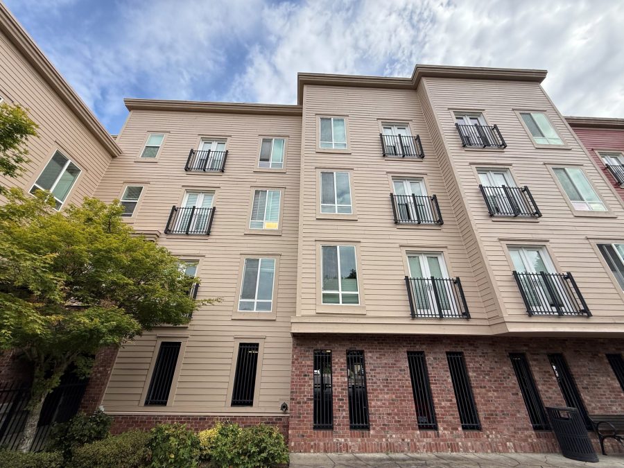 two-color painted siding and brick apartment buildings Preview Image 3